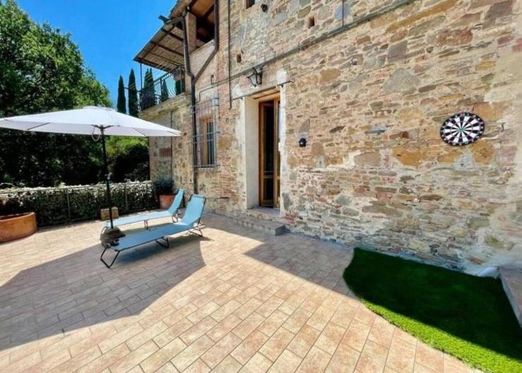 Rustico Jacuzzi & Wine Apartment La Collina Luaran gambar